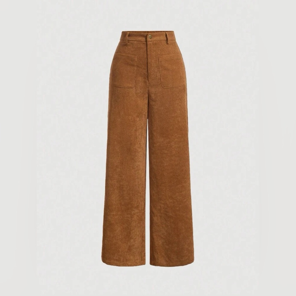 SHEIN MOD High Wasted Wide Leg Pants